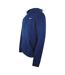 Sweat À Capuche Motif/style Swoosh Femme Bleu Marine Foncé Nike-3