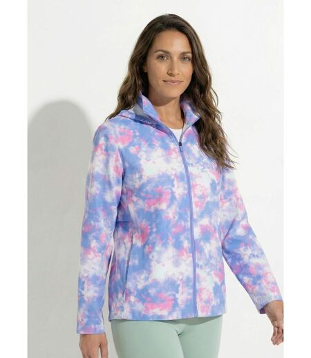 Veste coupe-vent zippée à capuche
