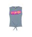 Amplified Womens/Ladies Driver Sex Pistols Logo Sleeveless Crop Top (Strange Blue) - UTGD1742