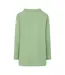 Womens/ladies Logo Roll Neck Sweatshirt Grass Green Lazy Jacks-3