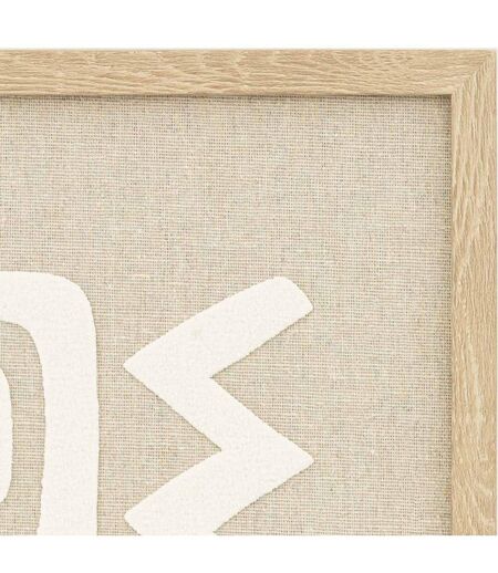 Décoration Murale en Relief Petra 50cm Beige
