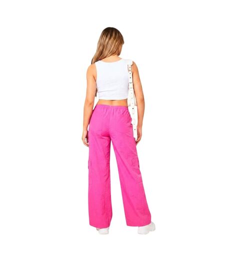 Pantalon À Poches Femme Rose Missy Empire