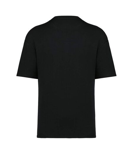 Native Spirit Mens French Terry T-Shirt (Black) - UTPC5909