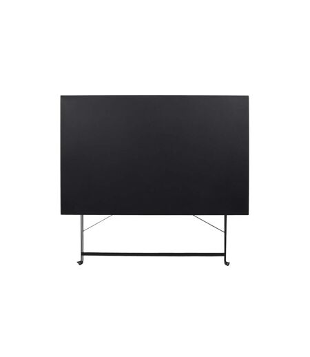 Table de Jardin Pliante Palerme 110cm Noir