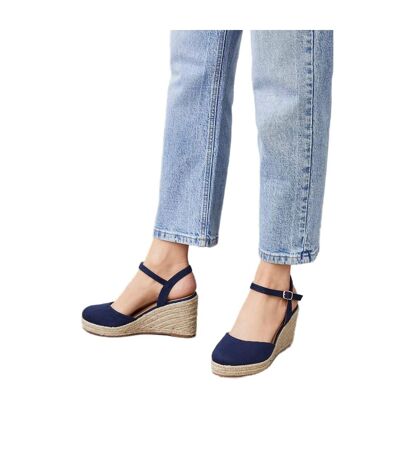 Dorothy Perkins - Chaussures à talon compensé RUMOR - Femme (Bleu marine) - UTDP1656