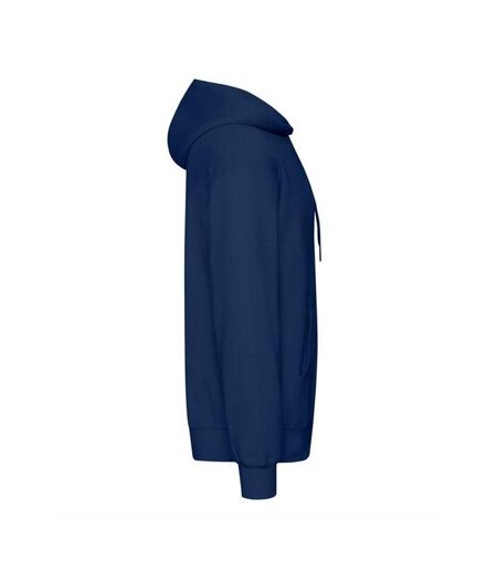 Sweat À Capuche Homme Bleu Marine Foncé Fruit Of The Loom