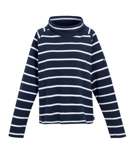 Sweat havendo femme bleu marine / blanc Regatta