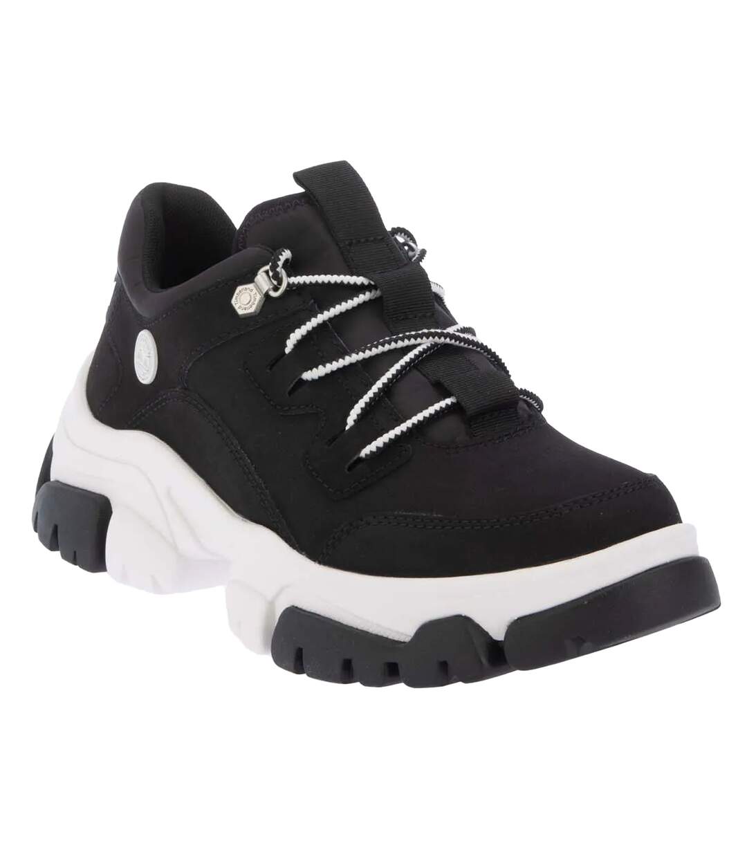 Baskets femme noir / blanc Timberland-1