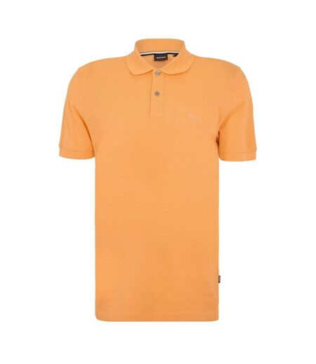 Polo Pallas Homme Orange Moyen Boss
