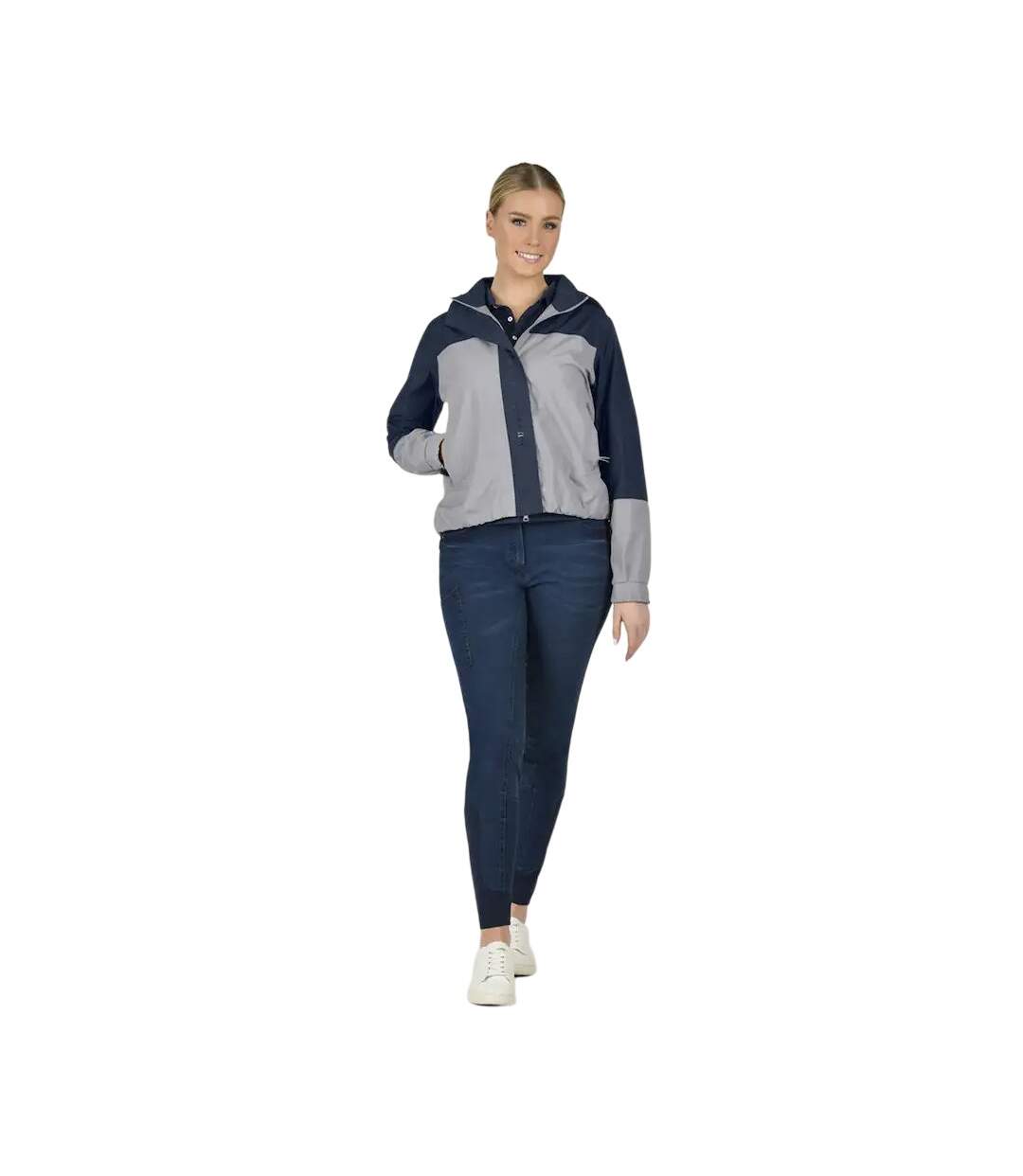 Veste imperméable crissy femme gris foncé / bleu marine Dublin