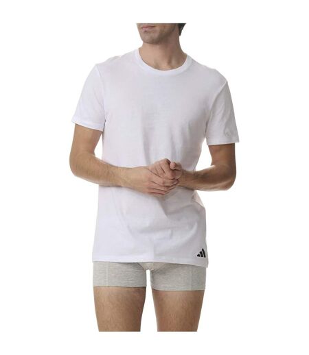 Lot De 3  T-shirts Homme Blanc Adidas