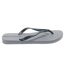 Womens/ladies duna animal print flip flops grey Ipanema-3