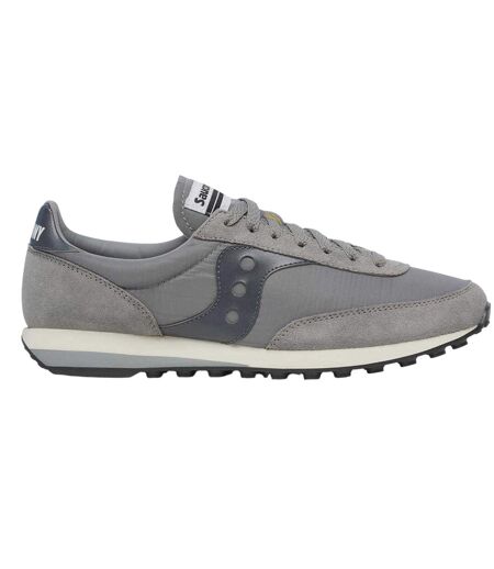 Womens/ladies Originals 80 Suede Trainers Grey Saucony