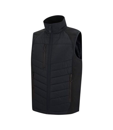 Mens Full Zip Gilet Black Ash Regatta