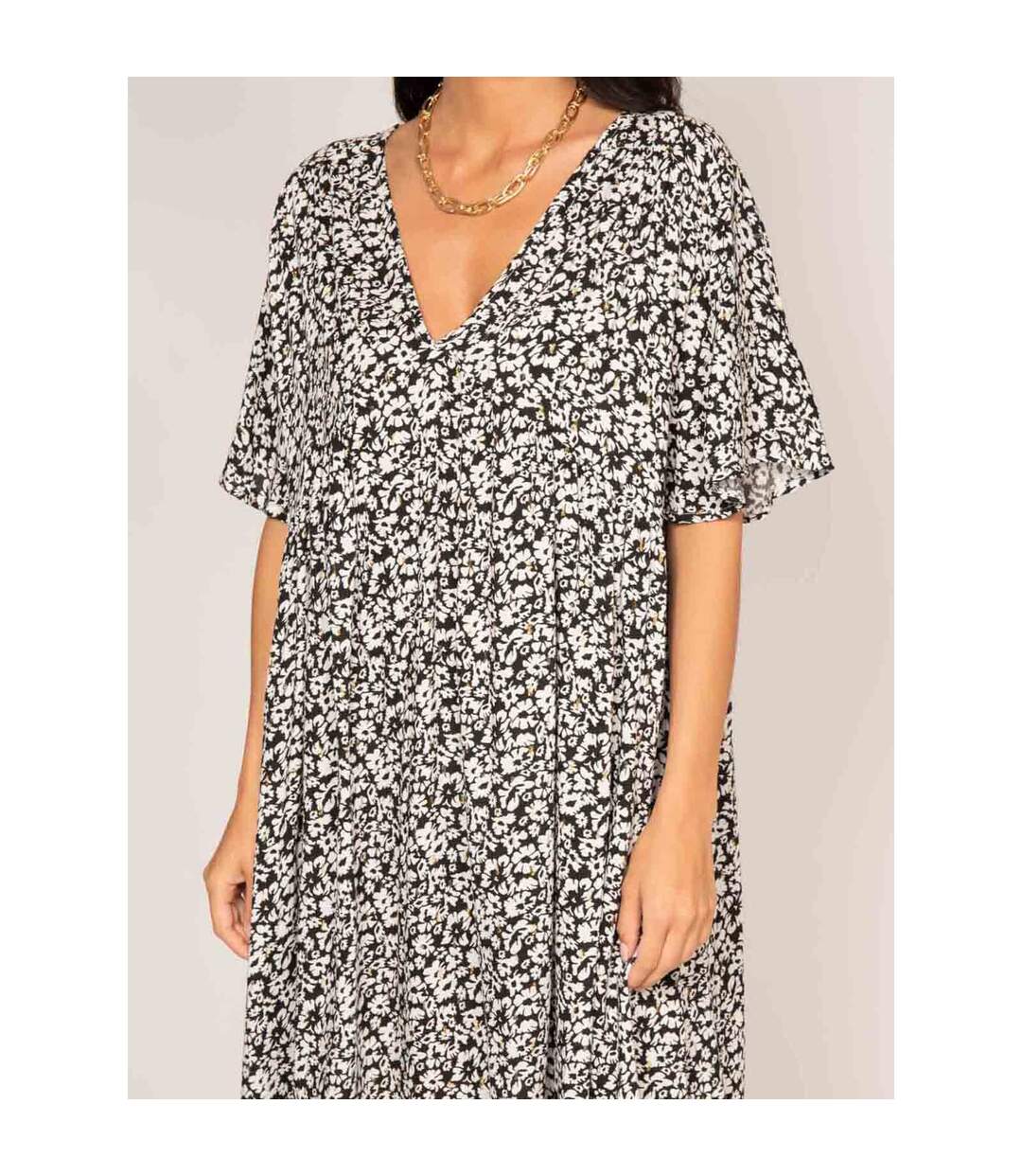 Robe courte motifs IMATCH - Dona X Lisa-3