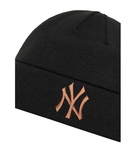 Bonnet Motif/style New Era Adulte Noir New York Yankees