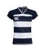 Womens/ladies Evader Hooped Vapodri Jersey Navy Canterbury-1