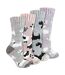 4 Pairs Ladies Thick Warm Bed Socks-3