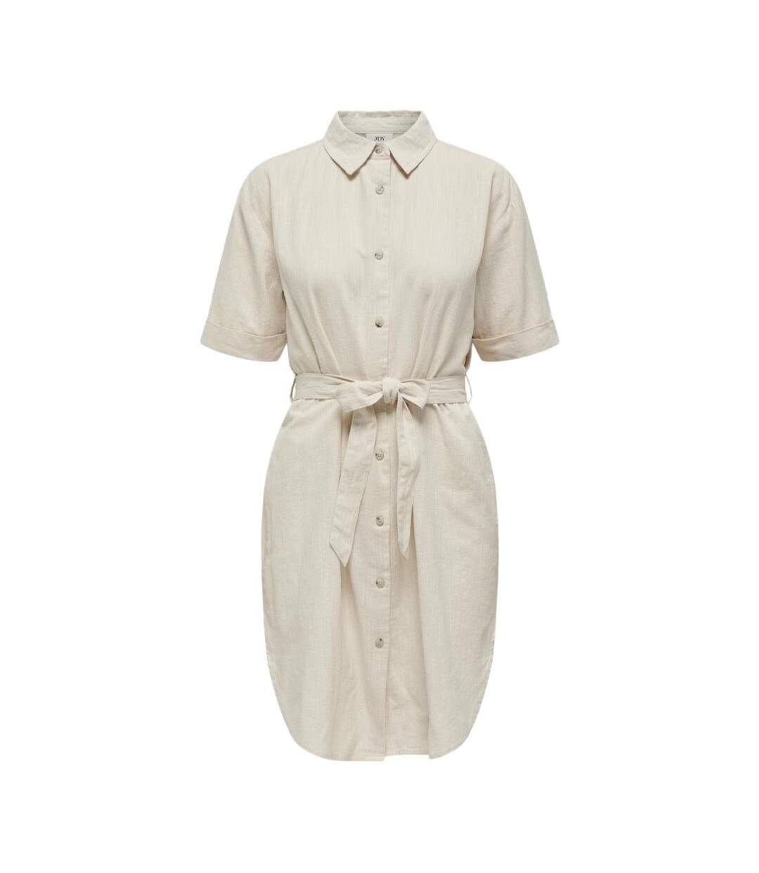 Robe écru femme jdy shirt dress - l-1