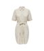 Robe écru femme jdy shirt dress - l-1
