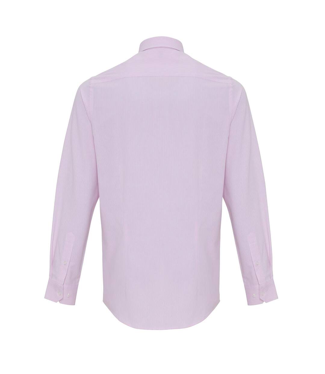 Chemise homme blanc / rose Premier-2