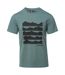 T-shirt Amezo Homme Vert Sarcelle Foncé Hi-Tec-2