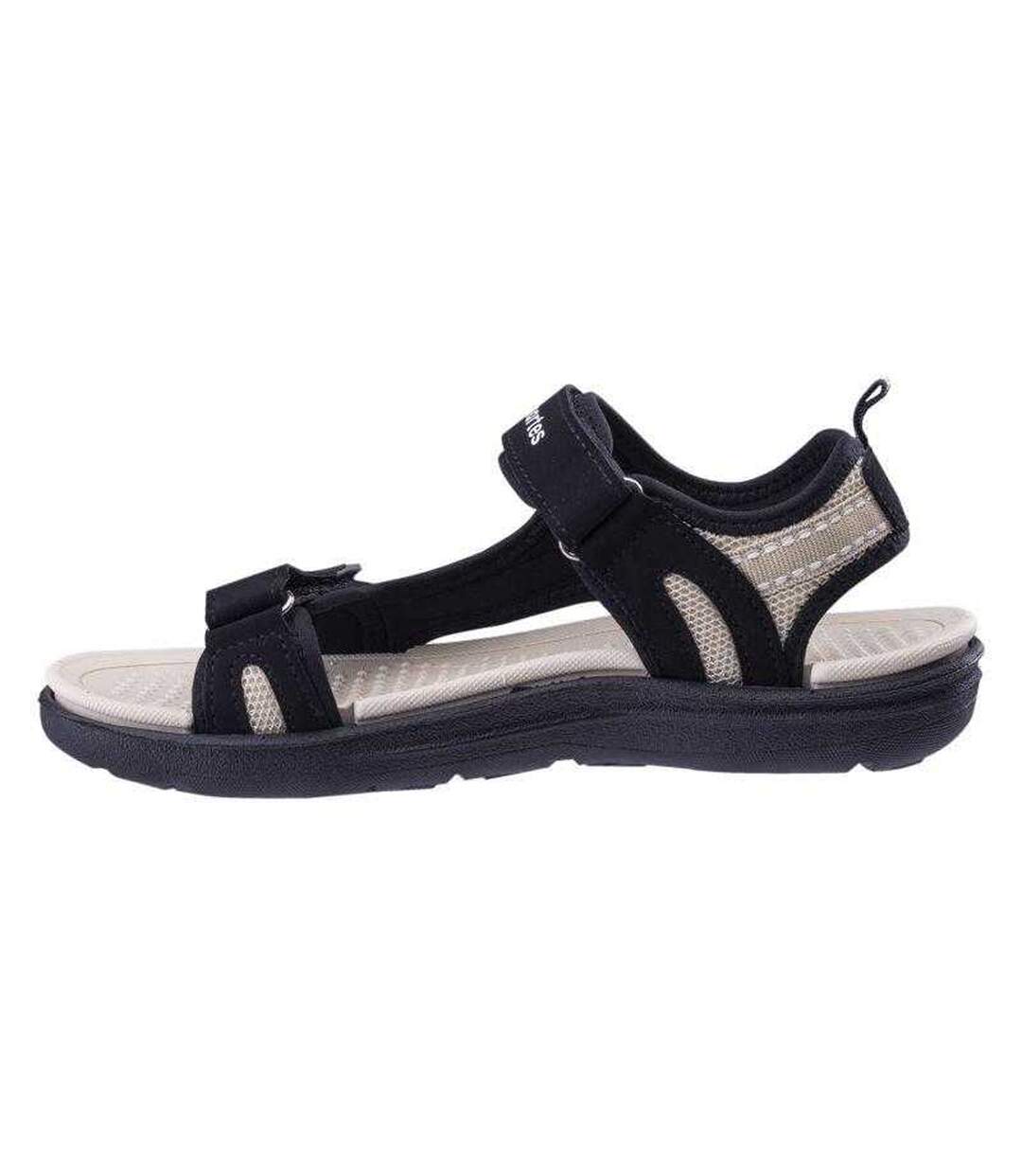 Womens/ladies Martibo Sandals Beige Cream Black Martes-2