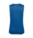 Maillot Sans Manches Motif/style Swoosh Team Femme Bleu Blanc Nike-2
