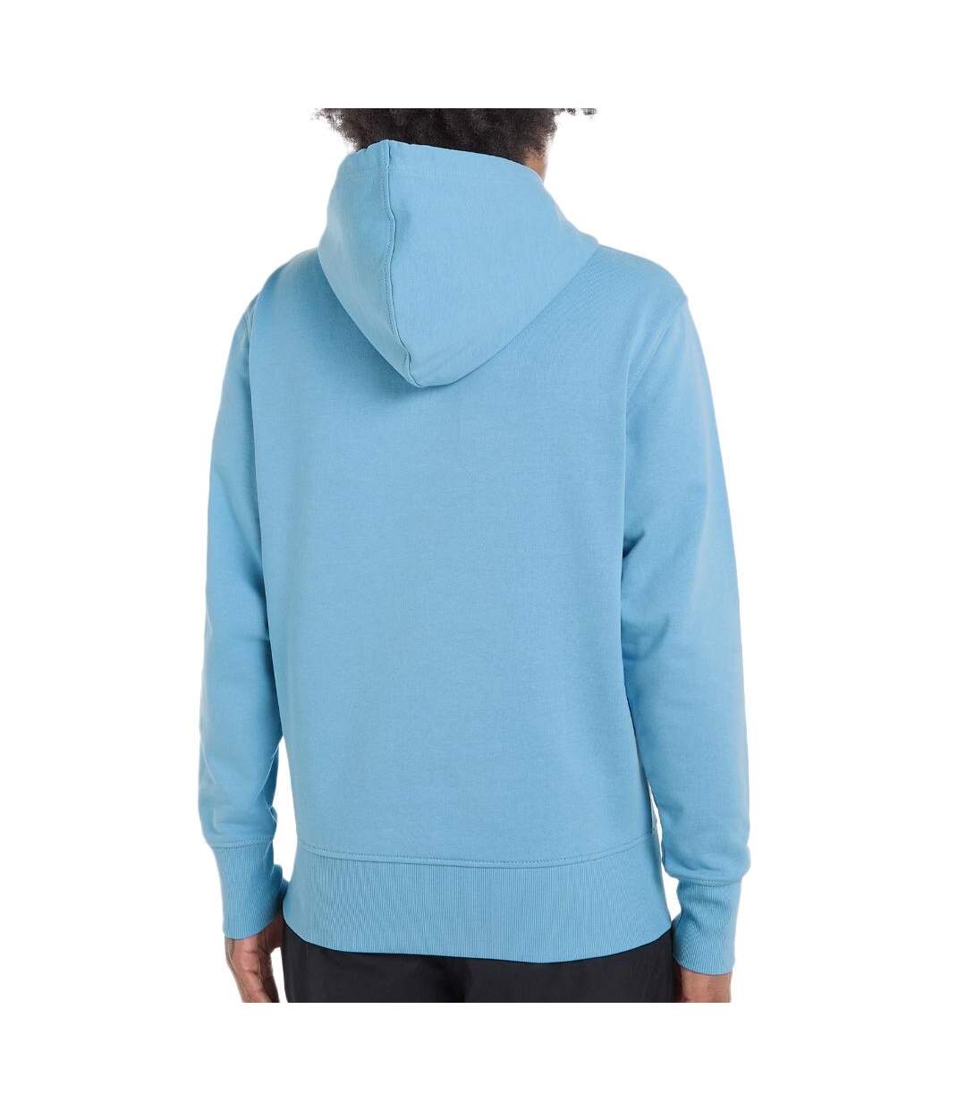 Sweat à capuche Bleu Homme Calvin Klein Jeans Disrupted J30J325429 - L