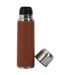 Bouteille Isotherme Double Paroi 500ml Marron-2