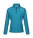 Great outdoors womens/ladies montes half zip fleece top moroccan blue Regatta