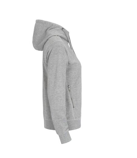Veste À Capuche Femme Gris Chiné Cottover
