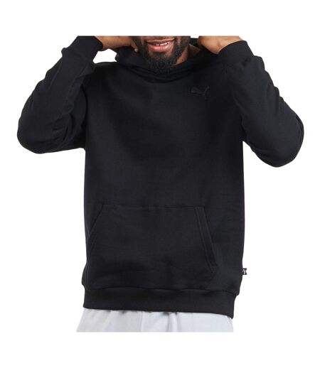 Sweat noir homme puma embroidery
