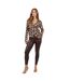 Legging Femme Marron Foncé Brave Soul-1