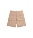 Mens atlantis organic cargo shorts beige Animal