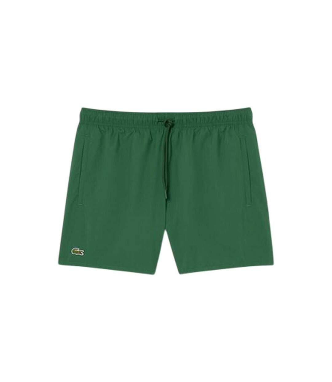 Mens Logo Swim Shorts Green Lacoste-2