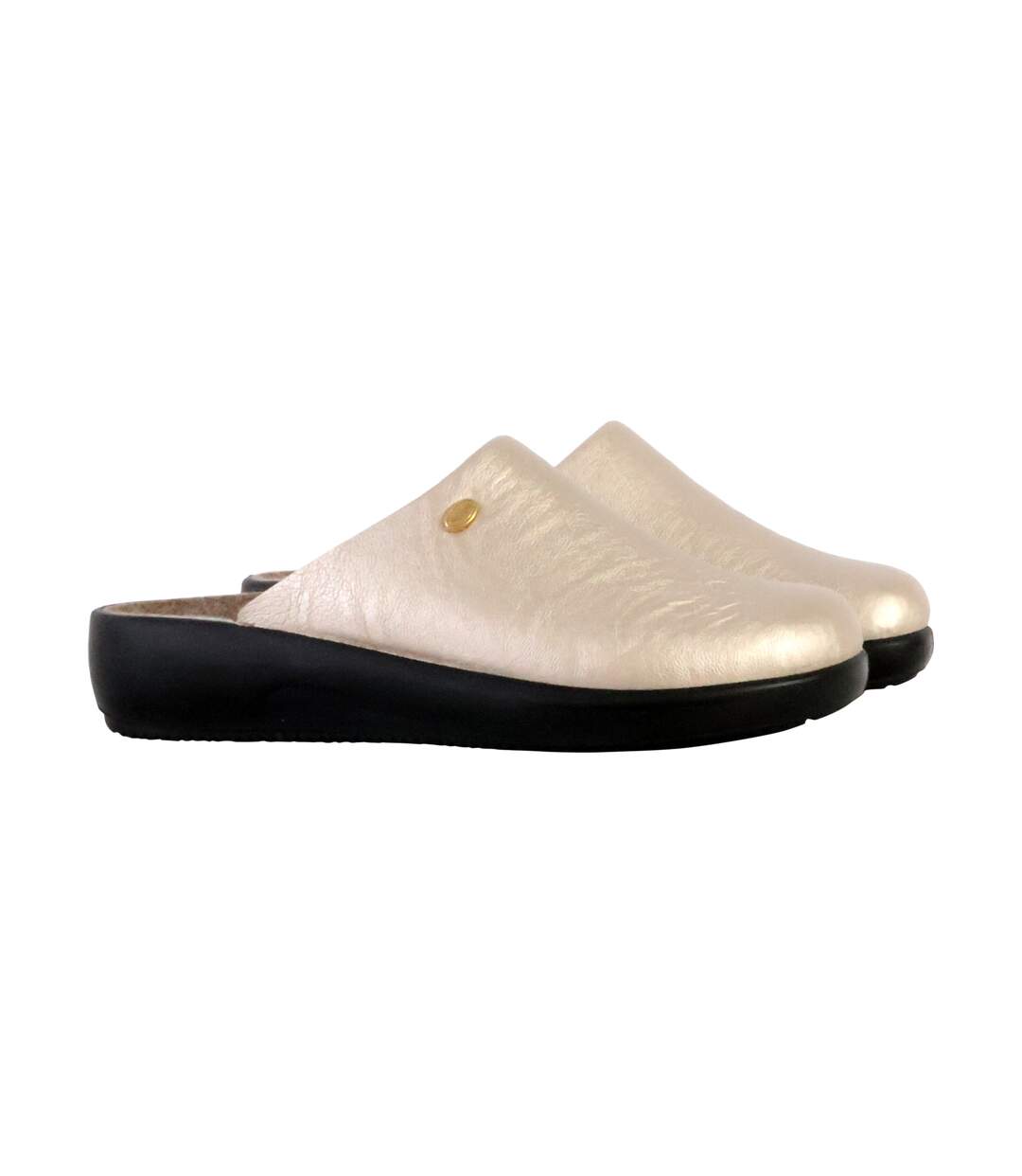 Chausson Plate à Enfiler Scholl Nilla Laminated Wool-3