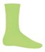 Kariban Cotton City Mens Casual Cotton Rich Socks (Black) - UTRW4205-1
