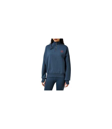 Pull Femme Bleu Nuit Red Run