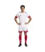 Short Squadra Homme Blanc Rouge Adidas-4