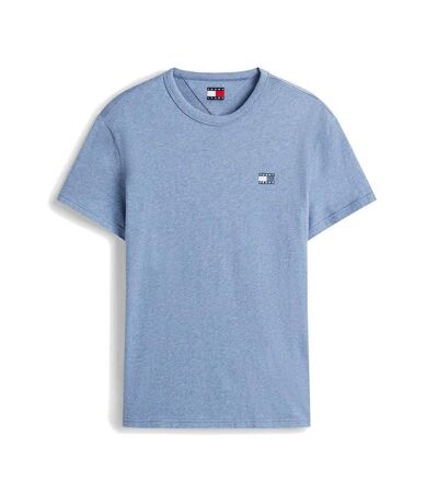 T-shirt bleu homme tommy jeans reg badge - l