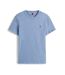 T-shirt bleu homme tommy jeans reg badge - l-1