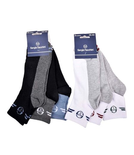 Chaussettes SERGIO TACCHINI QUARTER - Pack de 6