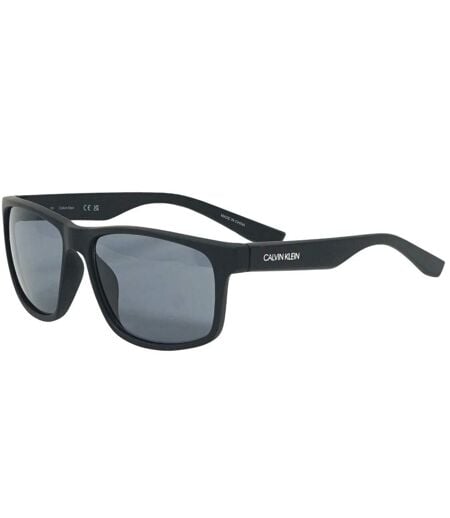 Lunettes De Soleil Motif/style Rectangulaire Homme Taille Unique Noir Calvin Klein