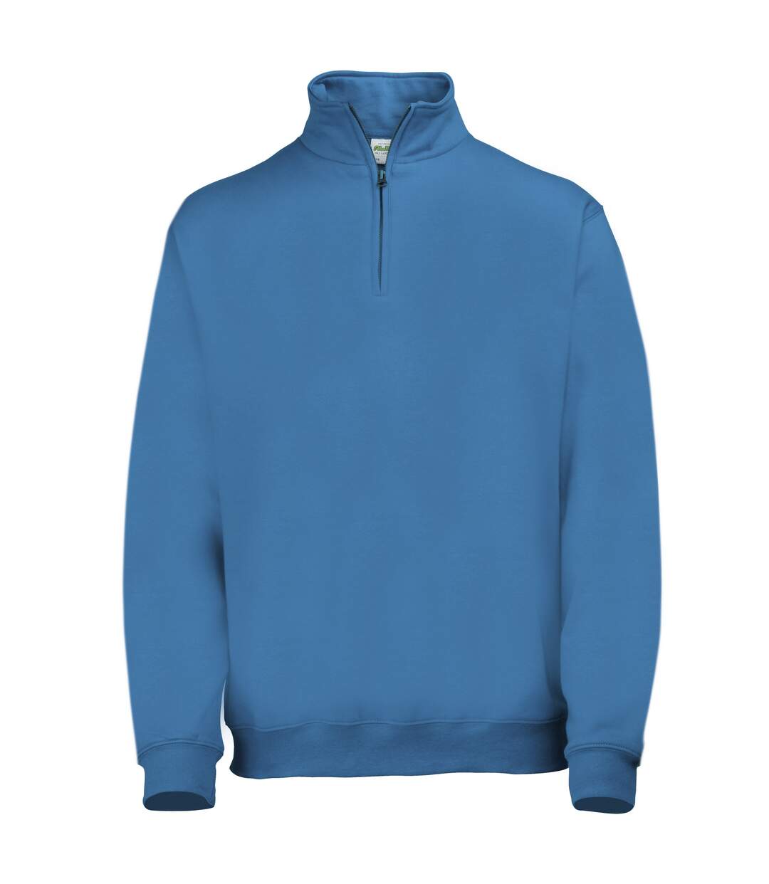Awdis Mens Plain Sophomore ¼ Zip Sweatshirt (Sapphire Blue)