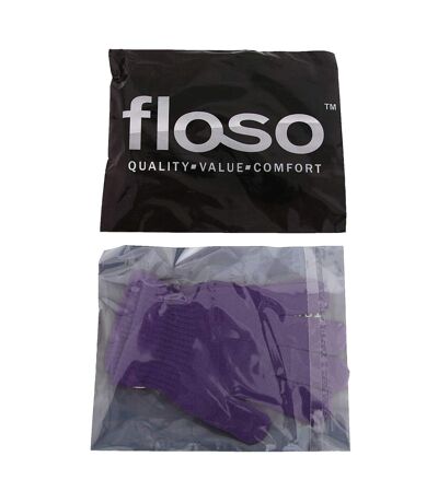 Gants Extensibles Adulte Unisexe Pourpre Floso
