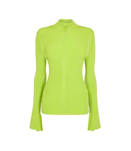 Sweat Manches Longues Frescia Femme Jaune Vif Boss