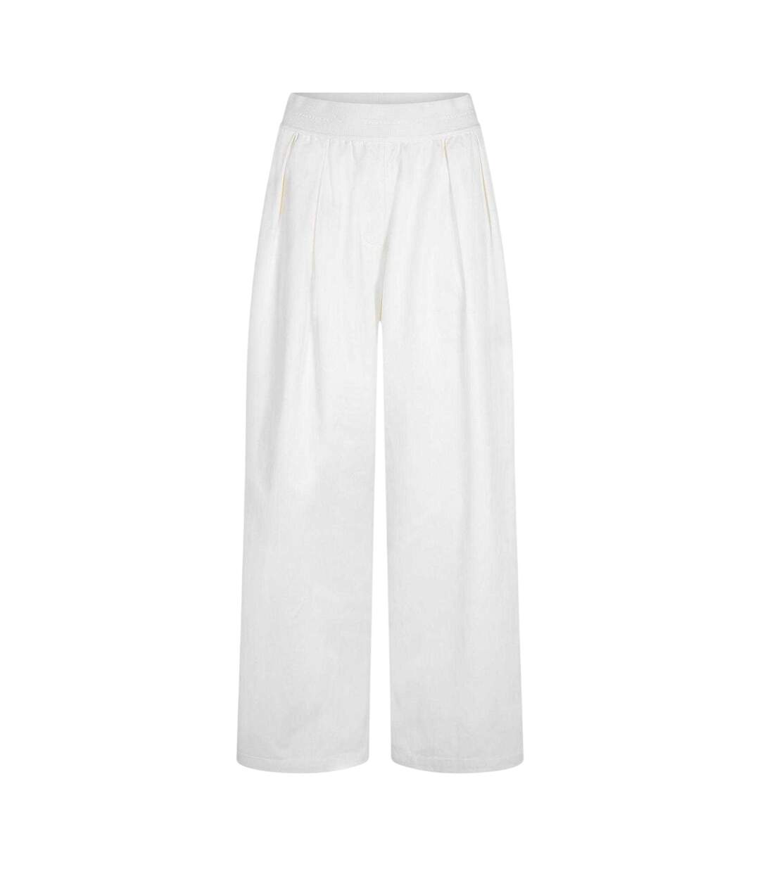 Pantalon Nsw Femme Blanc Cassé Noir Nike-3