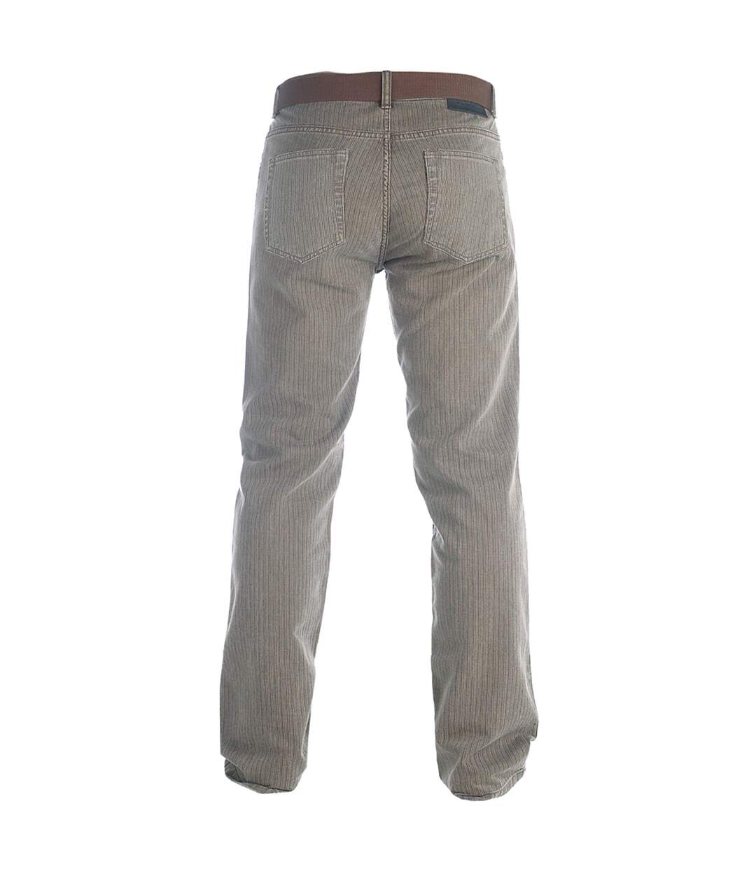 Pantalon Avec Ceinture Brian Homme Marron Duke-3