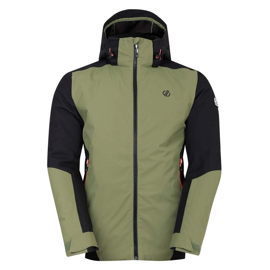 Blouson de ski precision homme noir / vert olive Dare 2B-1